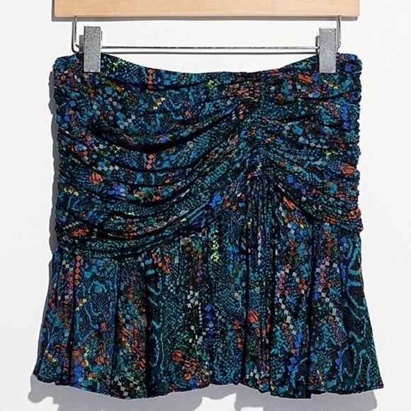 FREE PEOPLE SATURDAY SUN MINI SKIRT - Picture 6 of 15